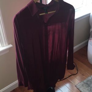 Maroon Dress Longsleeve